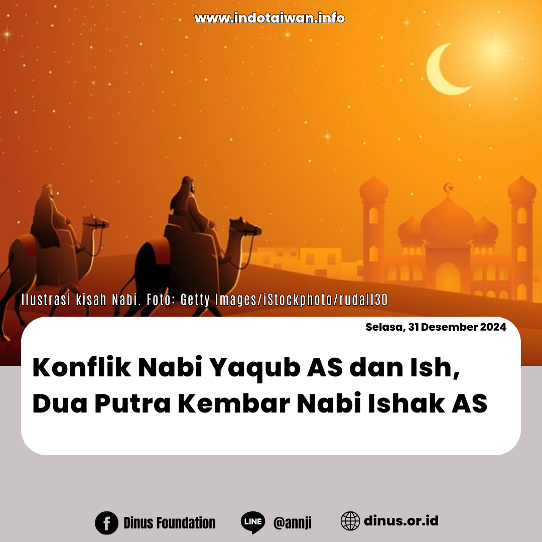 Konflik Nabi Yaqub AS dan Ish, Dua Putra Kembar Nabi Ishak AS