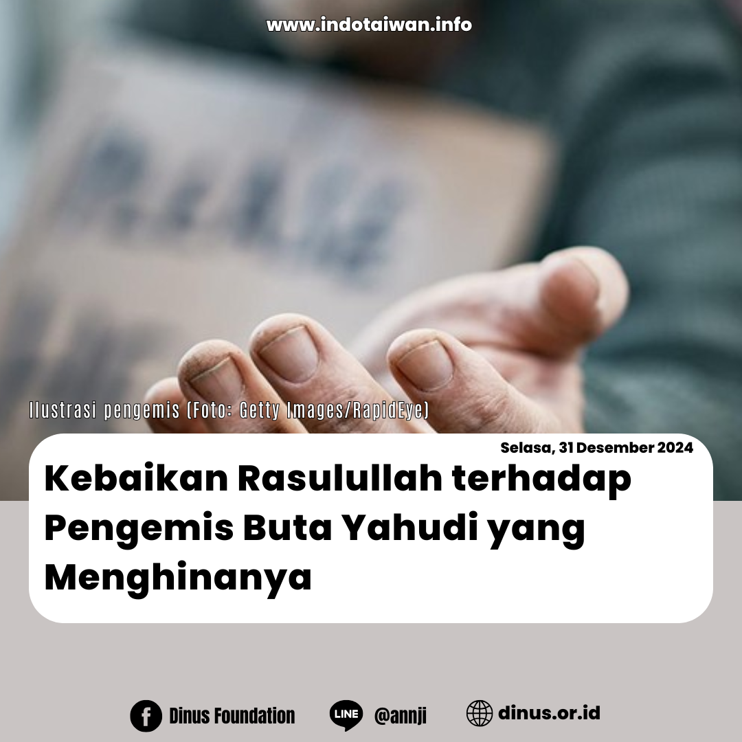 Kebaikan Rasulullah terhadap Pengemis Buta Yahudi yang Menghinanya