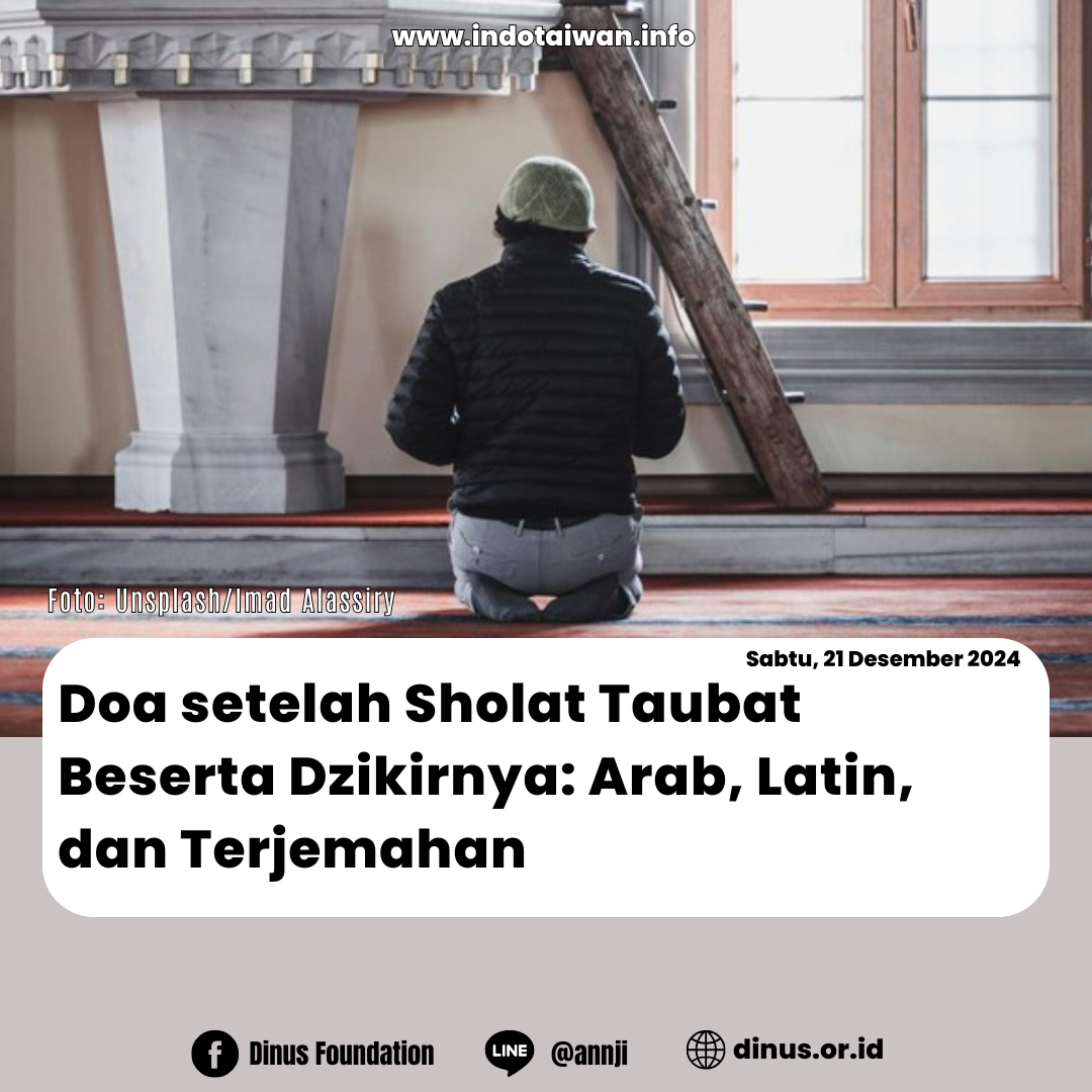 Doa setelah Sholat Taubat Beserta Dzikirnya: Arab, Latin, dan Terjemahan
