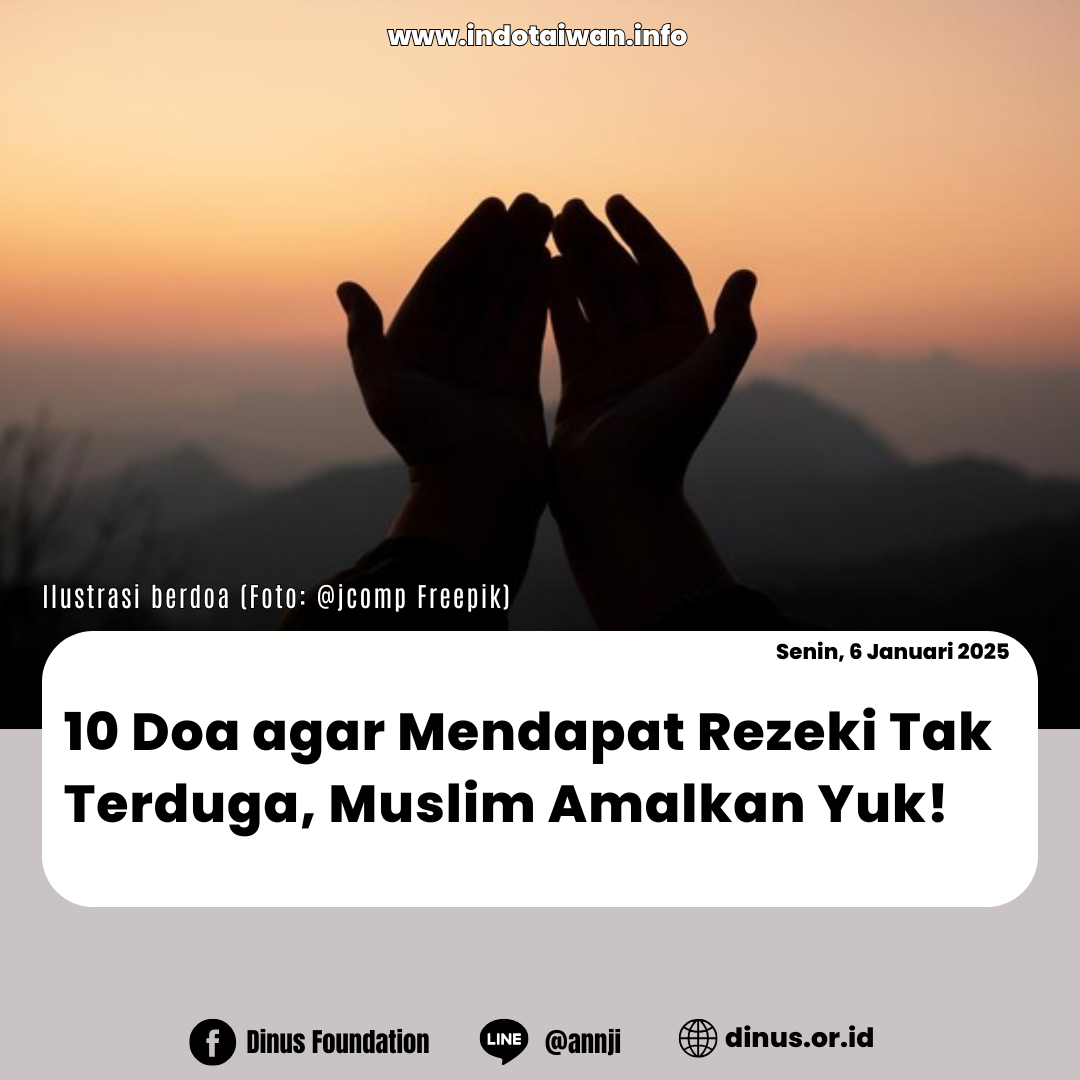 10 Doa agar Mendapat Rezeki Tak Terduga, Muslim Amalkan Yuk!